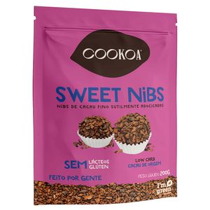 Sweet-Nibs-Nibs-de-Cacau-Caramelizadas---Cookoa-200-g---Viva-Floresta---Frente