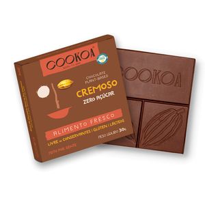 Chocolate-Cremoso-Sem-Acucar---Cookoa-30-g---Viva-Floresta---Frente