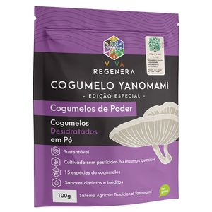 Cogumelo-Yanomami---Cogumelos-de-Poder-Viva-Regenera-100-g---Viva-Floresta---frente