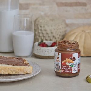 Pasta-de-Amendoim-com-Chocolate-Onveg-210-g---Viva-Floresta---Foto